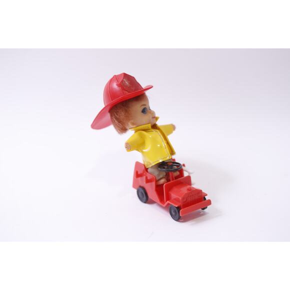 1960s, Liddle Kiddles, Bunson Burnie, Doll, Fire Engine, Mattel, ~ 250929-WH 765 - Picture 2 of 3